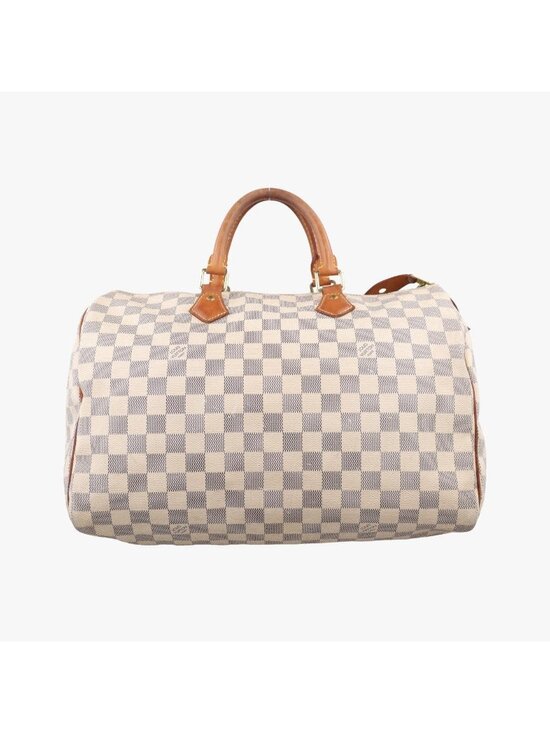 Louis Vuitton Handbags - Louis Vuitton Speedy 35 Azur Damier Canvas Handbag